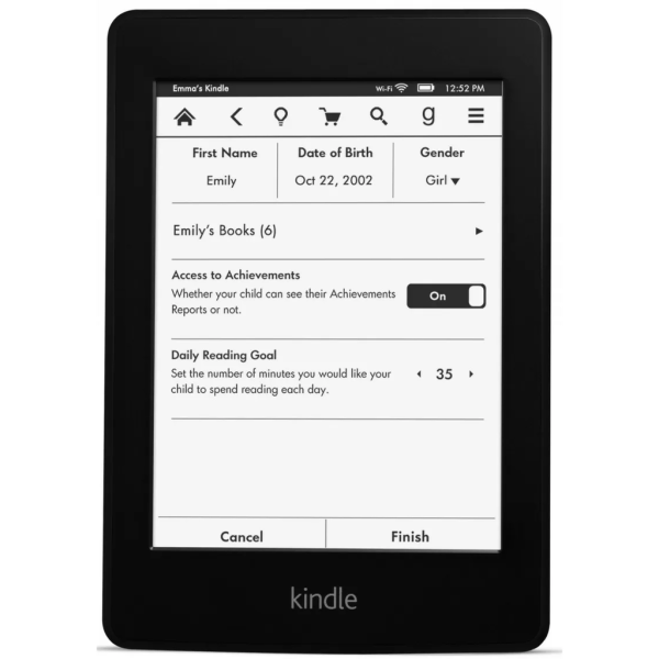 Amazon Kindle Paperwhite 3