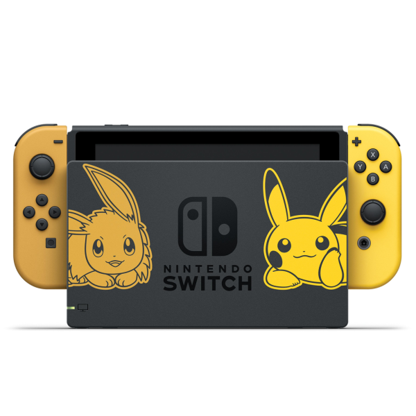 Nintendo Switch Console - Pokemon Let's Go Pikachu and Eevee