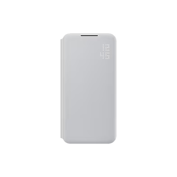 Samsung Galaxy S22 Plus - Smart LED View Cover with Antimicrobial Coating - Light Gray