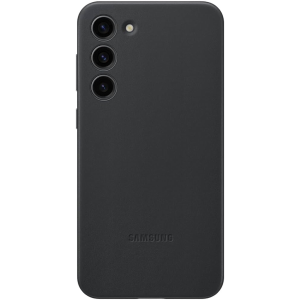 Samsung Galaxy S23 - Leather Case - Black