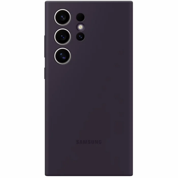 Samsung Galaxy S24 Ultra - Silicone Case - Dark Violet