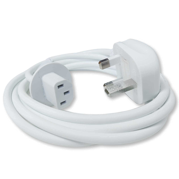 Apple Power Cord UK (iMac 2012 - 2017, angled)