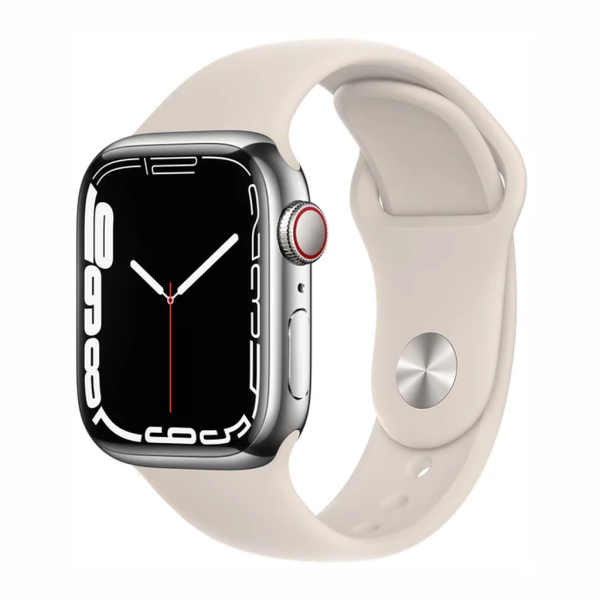 Apple Watch Series 7 41mm GPS + Cellular Stainless Steel Case