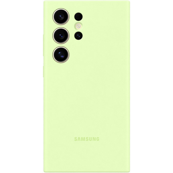 Samsung Galaxy S24 Ultra - Silicone Case - Light Green